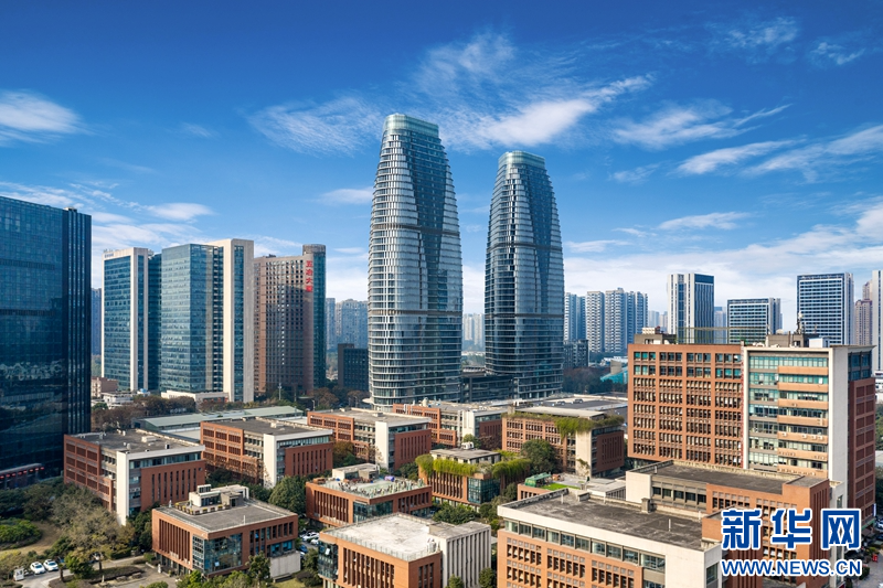“一道九园”串起千亿集群 锦江东岸续写成都软件产业新篇章-新华网