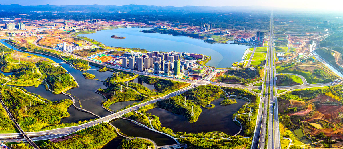 鹿溪河生态湿地