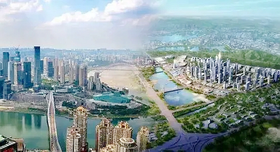 2021年成渝地区双城经济圈实现地区生产总值73919.2亿元