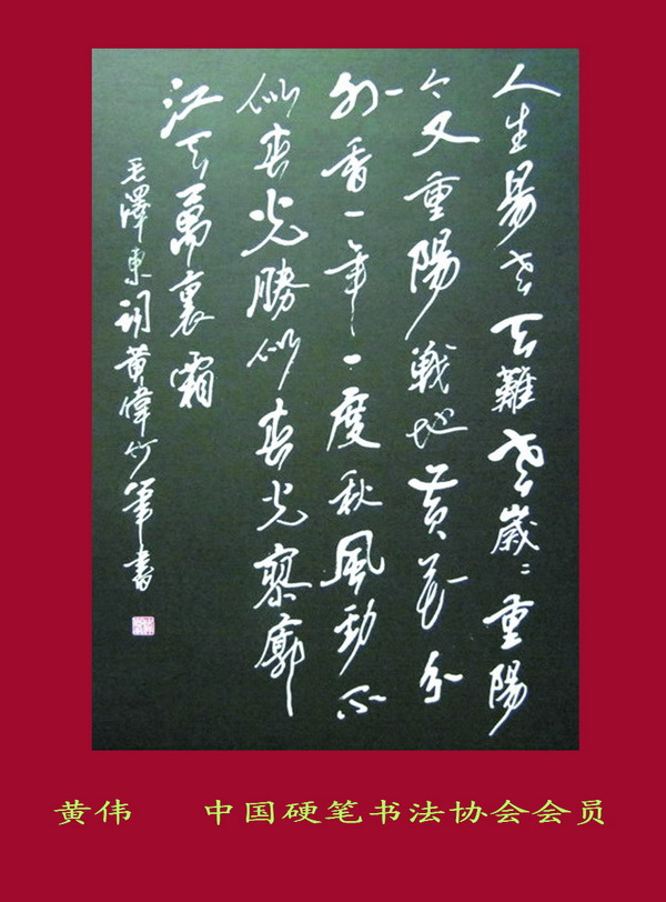 庆祝建党90周年 四川硬笔书法协会网络书法展_新华网四川频道